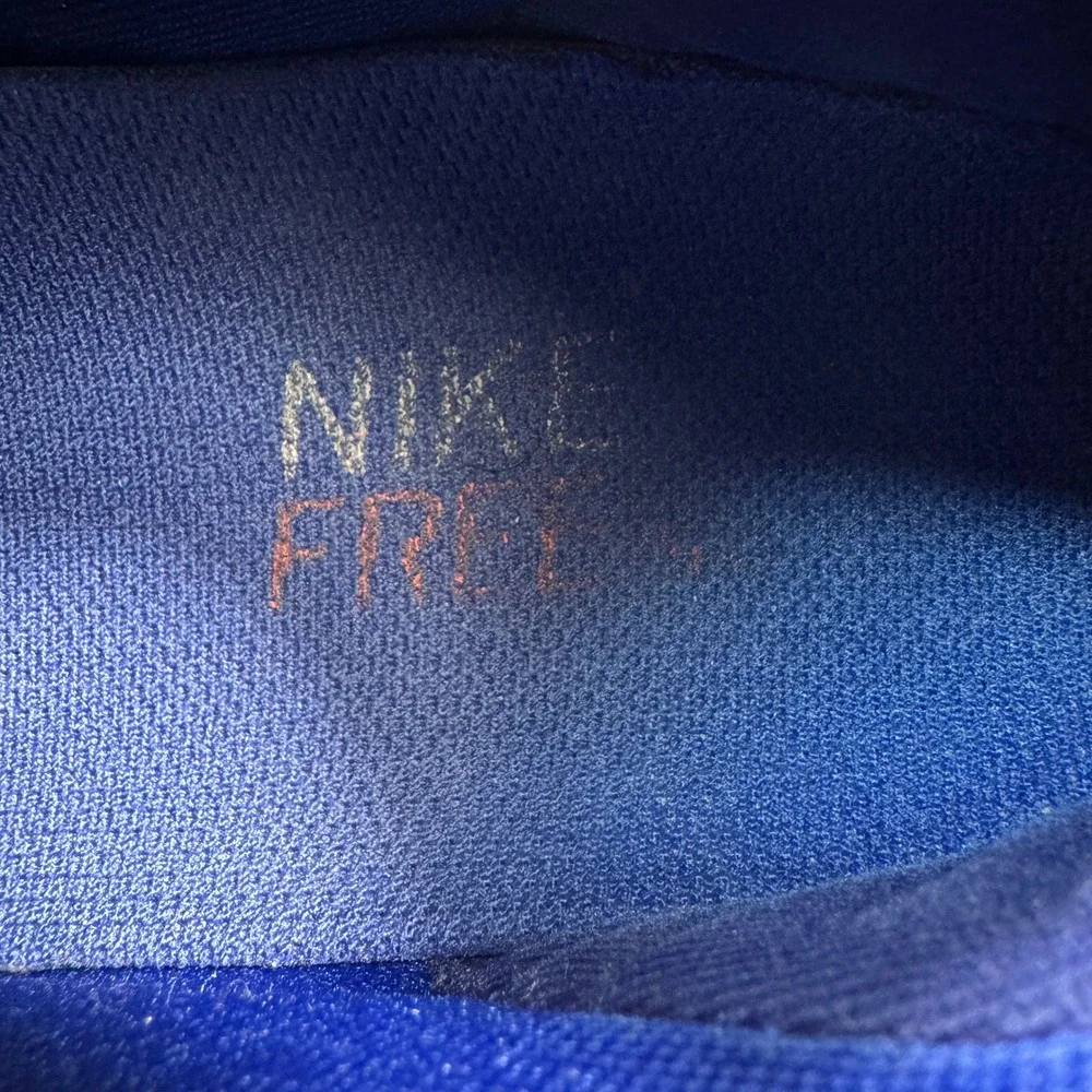 Nike Free TR‎ Fit 4 Womens Training Shoes 8 Blue Orange Cross Training